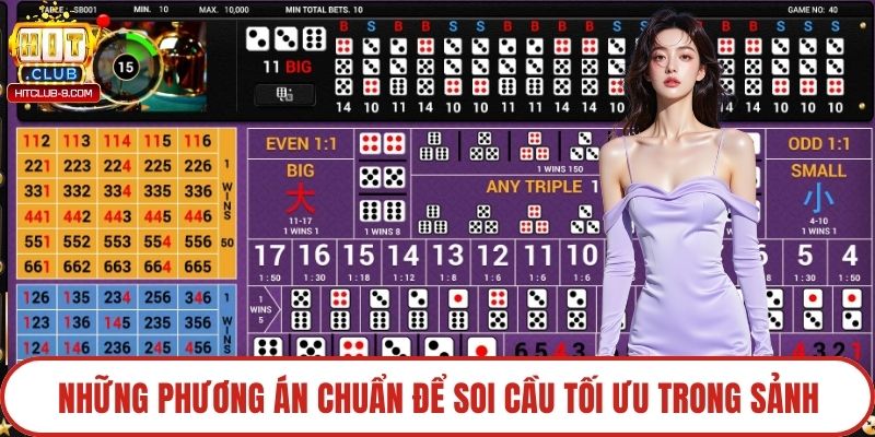 Những phương án chuẩn để soi cầu tối ưu trong sảnh